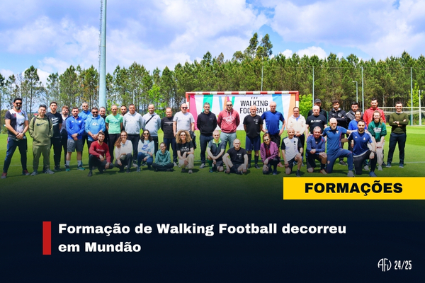 Formação de Walking Footbal decorreu em Mundão